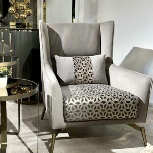 accent chair grey