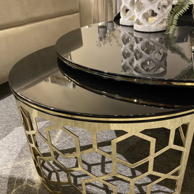 Palazzo Coffee Table Nest of 2 - https://luxurahome.co.uk