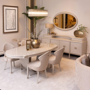 luxury cream dining room furniture