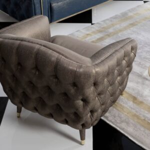 Custom Luxe Chesterfield Armchair | Luxura Home and Living