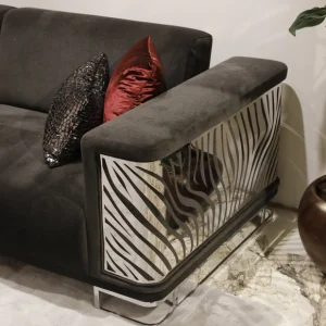 black corner sofa