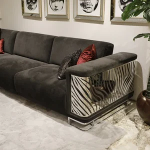 black corner sofa