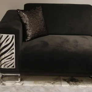 black corner sofa