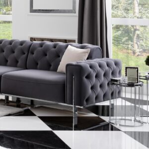 grey corner sofa