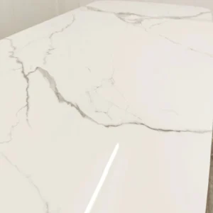 cream marble table