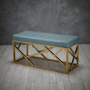 teal bench