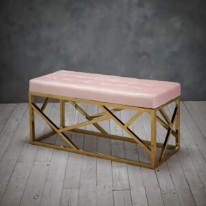 pink bench