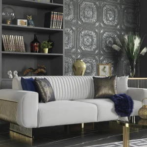 modern sofa white