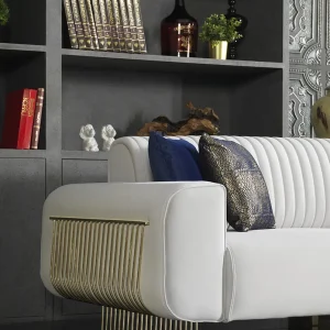 modern sofa white