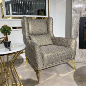 accent chair gold