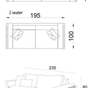 Palm Sofa Bed - Image 19