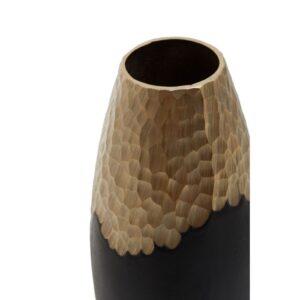 Dao Black and Gold Vase