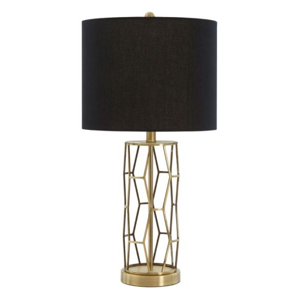 Geo Brass Lamp