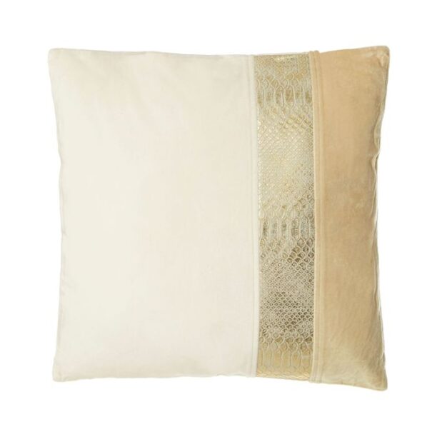 Cream And Snake Cushion