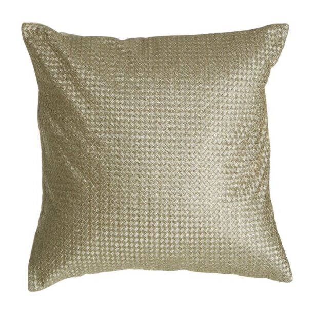 Gold Waffle Cushion