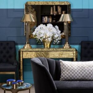 Lyra Gold Console Table - Image 3