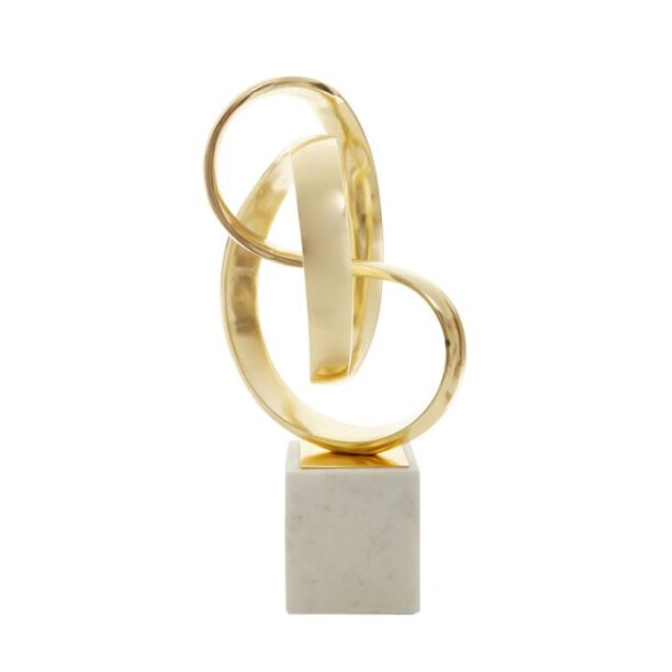 Gold Knot Sculpture