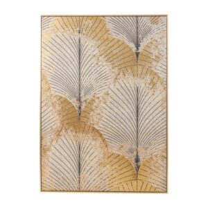 Art Deco Grey And Gold Wall Art - Image 3