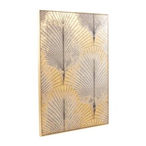 Art Deco Grey And Gold Wall Art - Image 4