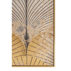 Art Deco Grey And Gold Wall Art - Image 6