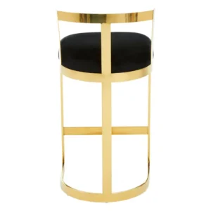 Luxury Bar Stool - Cream & Gold - Image 10