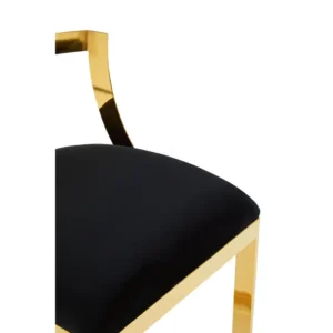 Luxury Bar Stool - Cream & Gold - Image 12