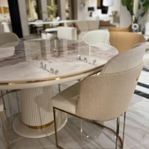 Cannes Round Dining Set - Image 5