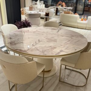 Cannes Round Dining Set - Image 2