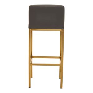 Matteo Grey Bar Stool (Chrome or Gold) - Image 5