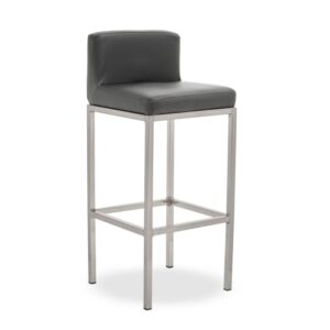 Matteo Grey Bar Stool (Chrome or Gold) - Image 11