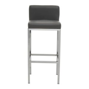 Matteo Grey Bar Stool (Chrome or Gold) - Image 12