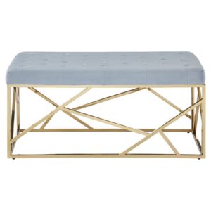 Powder Blue & Gold Bench - Image 2