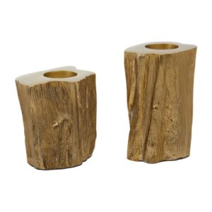 Kola Gold Candle Holder Set of 2 - Image 3