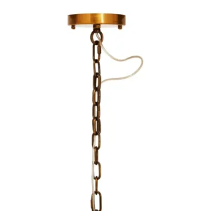 Astella Vertical Brass Chandelier - Image 7