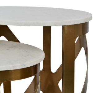 Manhattan Marble Side Table Nest - Image 7