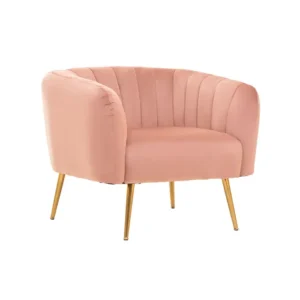 Lavissa Gold Leg Armchair - Image 6