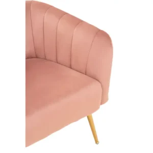 Lavissa Gold Leg Armchair - Image 9