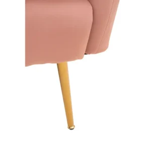 Lavissa Gold Leg Armchair - Image 10