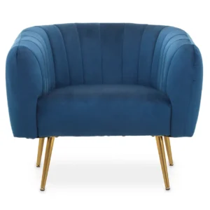 Lavissa Gold Leg Armchair - Image 19