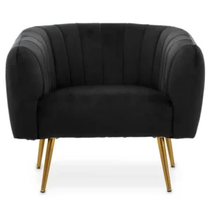 Lavissa Gold Leg Armchair - Image 15