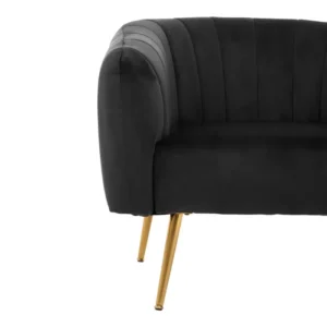 Lavissa Gold Leg Armchair - Image 12