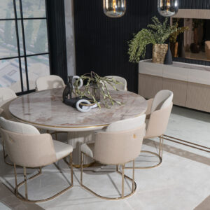 Cannes Round Dining Set - Image 14