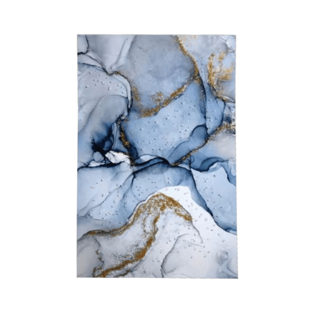 Elora Blue & Gold 3D Wall Art