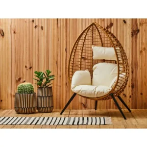 Goa Rattan Egg Chair - Image 2