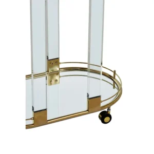 Lucien Gold Drinks Trolley - Image 12