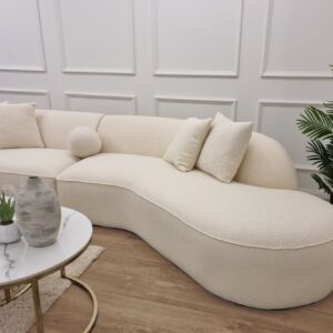 Olivia Curve Sofa - 5 Seater - Image 7