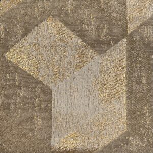 Gold x Beige Metallic Fabric Samples - Image 5