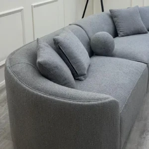 Olivia Curve Sofa - 5 Seater - Image 3