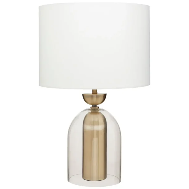 luxury gold and cream lamp