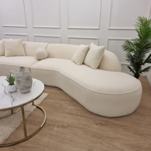 Olivia Curve Sofa - 5 Seater - Image 6